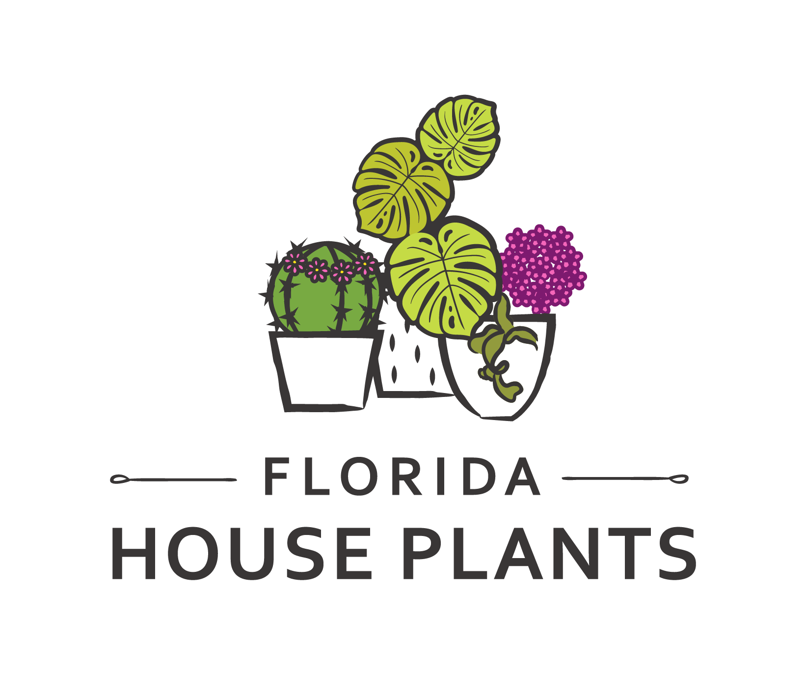 Florida House Plants Logo